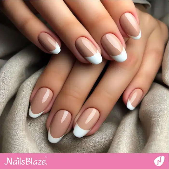 Office French Nails | Professional Nails - NB1705